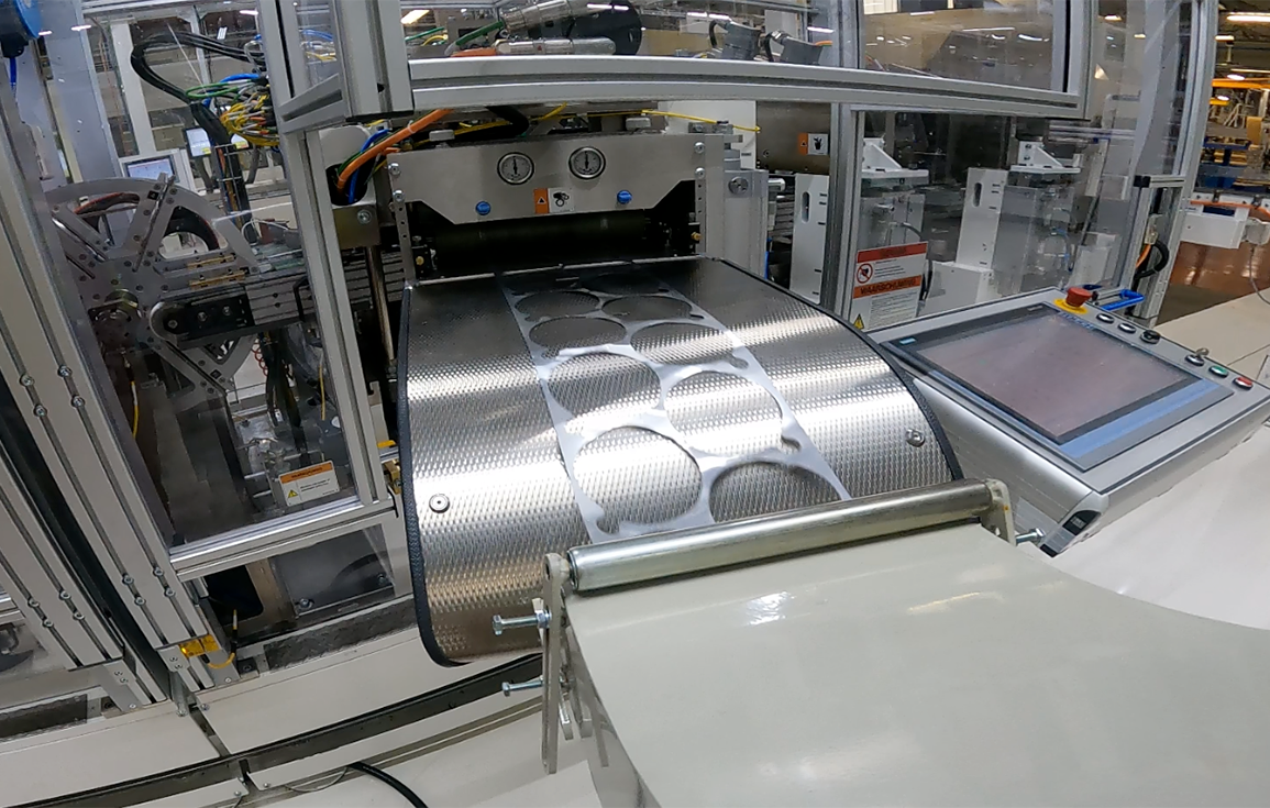 Aluminium lattice extraction